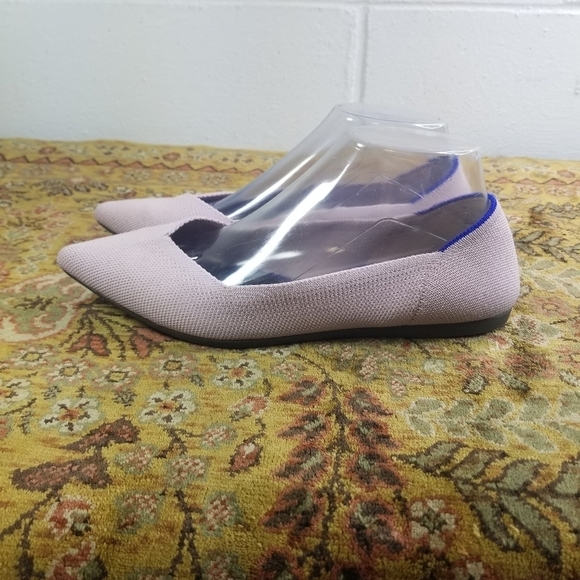 Rothys The Point in blush pink pointed toe flats - Picture 13 of 14